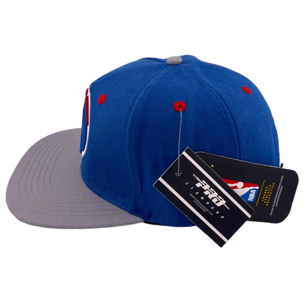 Pro‎ Standard Washington Wizards Ball Logo Blue/Gray UV Snapback Adjustable Hat